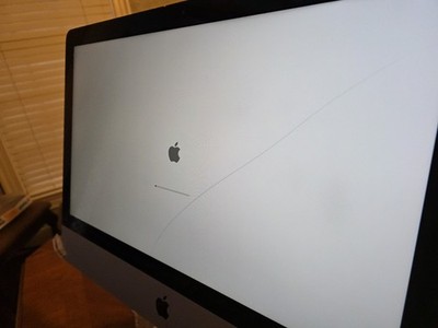 Apple iMac 2012 Intel Core i5-3330S 1TB HDD 8GB DDR3 GT 640M macOS Crack Screen 