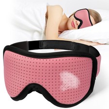 MUSICOZY Sleep Mask, Eye Mask for Sleeping, Breathable Sleeping Mask for Men