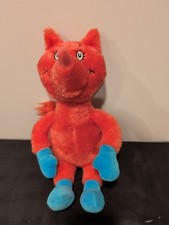 Kohls Cares Dr. Seuss Fox In Socks Plush Red Blue Stuffed Animal Toy