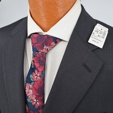 NEW Jos A Bank Traveler Collection Suit Jacket Mens 38R Dark Grey Wool NWT