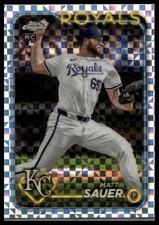 2024 Topps Chrome Update #USC155 Matt Sauer X-Fractors RC