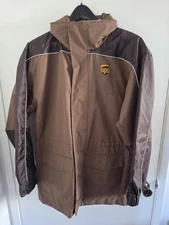 Wearguard Full Zip Jacket S Parcel Service Uniform Rain Jacket Coat Windbreaker