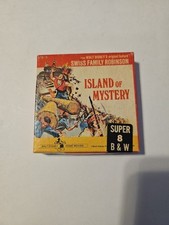 Swiss Family Robinson: Island Of Mystery B W 3" Reel Disney Super 8 Film