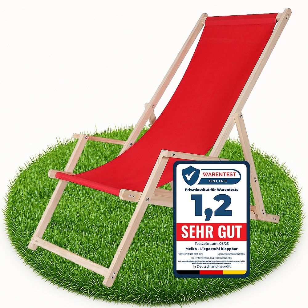 Gartenliege Holz 2er Set Beachstuhl Klappbarer Strandstuhl Strandliege