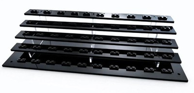 Lego kompatible Minifigur Display Storage Stand 50 Mini Figur Kapazität