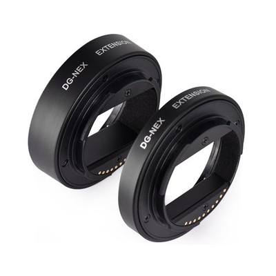 Macro Extension Tube Adapter Set For Sony NEX E-Mount 10mm 16mm Metal Auto Focus