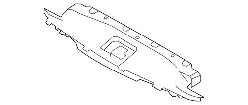 New OEM Infintiti G35 G37 G25 Q40 Sedan Radiator Support Shield Cover ...