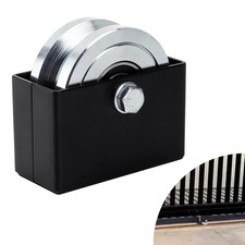 4 Inch Sliding Gate Wheel V Track Heavy Duty 3000LBS Steel Welded Bracket Roller