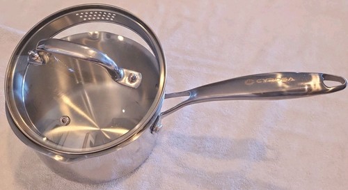 Cyrosa 2.0 Quart Saucepan W/ Lid Pre-Owned Free Shipping.                       