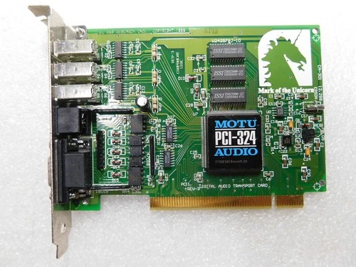 MOTU PCI-324 PCI324 PCI Card for 2408/2408mkii/224/1224/1296
