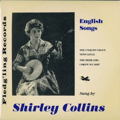 Shirley Collins English Songs LIMITED EDITION Vinyl Single 7inch NEAR MINT