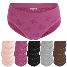 1/2/5PCS Womens Panties Leakproof Menstrual Underwear Briefs Panty