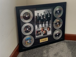 The Beatles CD Frame Legends of Music SEE DESCRIPTION & PICS