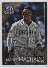 2019 Update 150 Years of Professional Baseball Black 116/299 Manny Machado 05l1