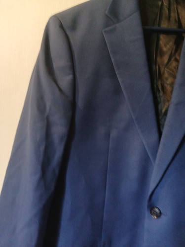 Jos.A.Bank Mens 40S Blue 100% Wool Blazer Dress Jacket 2 Button - Picture 8 of 12