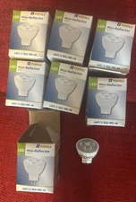 Lot of 7 - Topaz MR11 LED Mini Reflector Halogen Light Bulbs NEW
