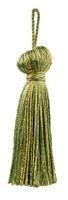 "DÉCopro 3\" Quasten Troddel Borte Bell Quaste, Lemongrass Green PR12 (1 StüCk)"