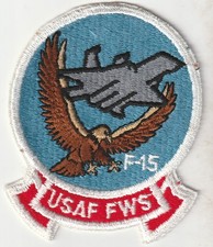 USAF air force Fighter Weapons School F-15 Division Nellis AFB Nevada patch 1