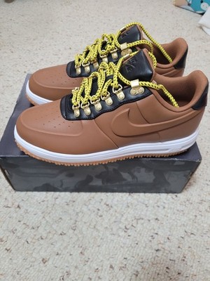 Size 10.5 - Nike Lunar Force 1 Duckboot Low Ale Brown