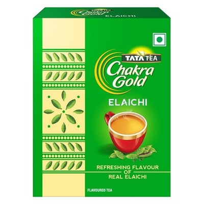 Tata Tea Chakra Gold Elaichi Dust Tea Refreshing Flavour Tea 250gm