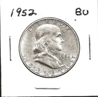 1952 franklin half dollar***BU***