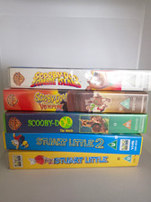 Scooby-Doo! & Stuart Little VHS Bundle X 5