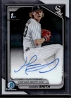2024 Bowman Draft Hagen Smith Chrome Auto 1st Prospect #CPA-HS White Sox