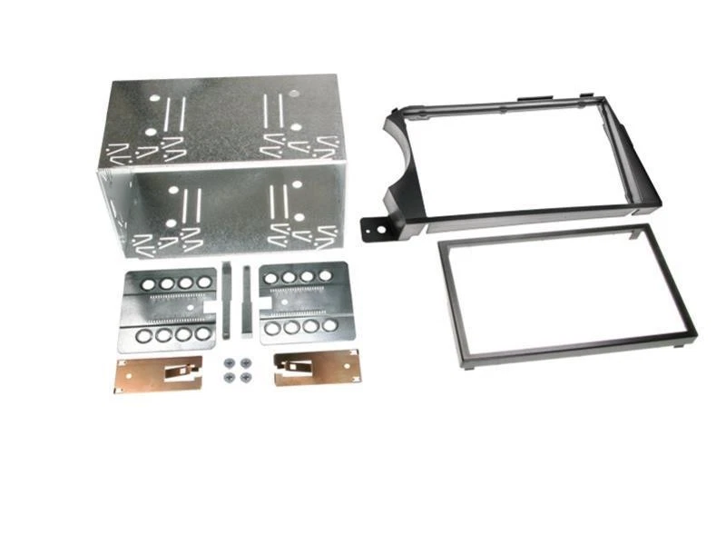 Kit Support autoradio compatible avec Ssangyong Actyon Kyron Noir - Photo 1/1