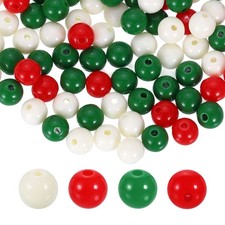 100pcs Mixing Colors Acrylic Round Beads 8mm Plastic Resin Loose Bead