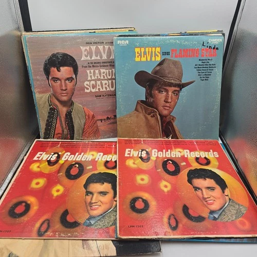 lot of 28 Elvis Presley Vinyl records - Good Cond