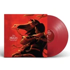 DISNEY / MULAN - EDITION FRANCAISE - ALBUM VINYLE ROUGE