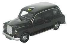 Oxford Diecast 76FX4001 FX4 Black Taxi 1:76 OO Gauge
