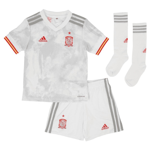 Adidas Trajecito Niño España 2ª Equipación - Minikit 3 Piezas Unisex Bebé