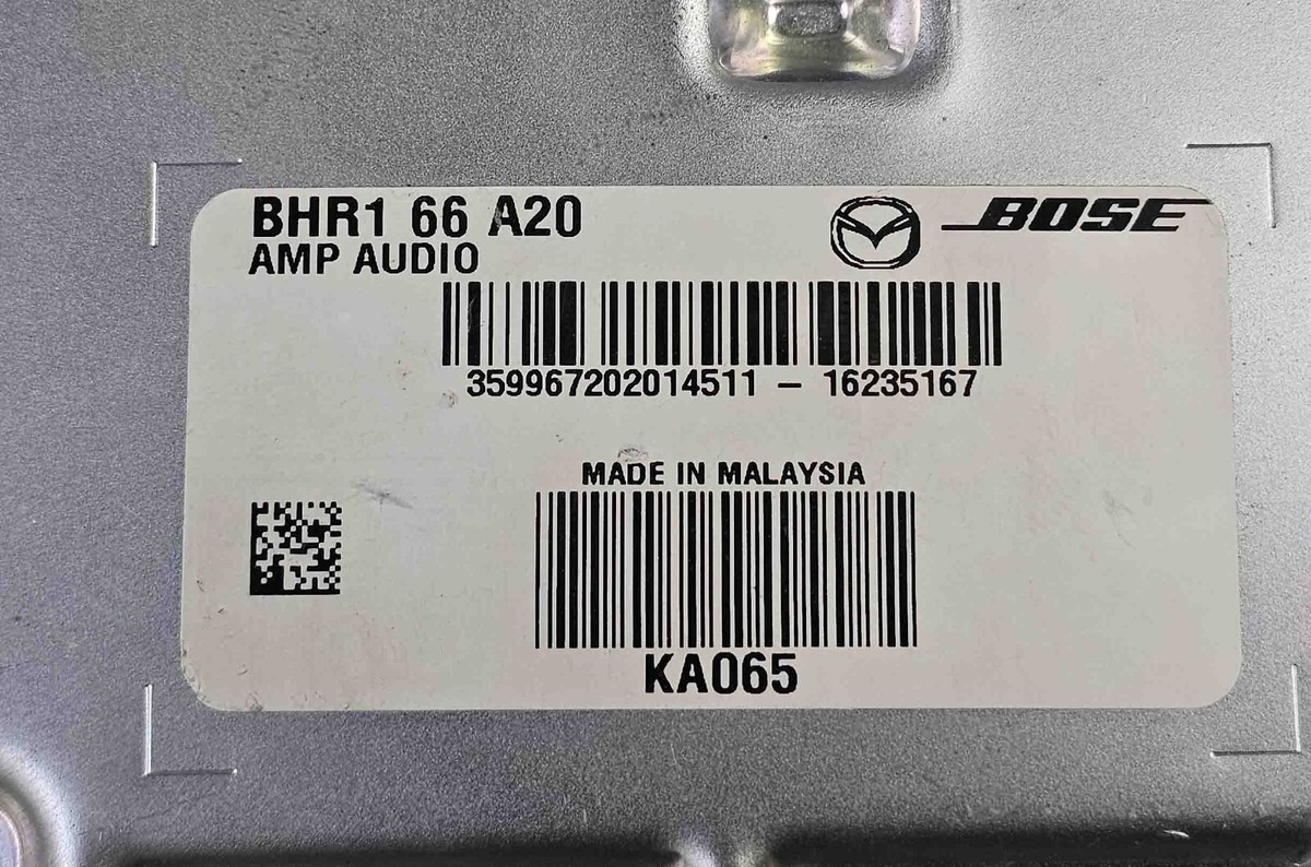 BHR1-66-A20 Mazda 3 2014-2018 Bose Stereo Radio Audio System