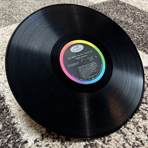 Frank Sinatra The Frank Sinatra Deluxe Box Set Vinyl 1968 First Pressing VG+š¦ - Picture 10 of 17