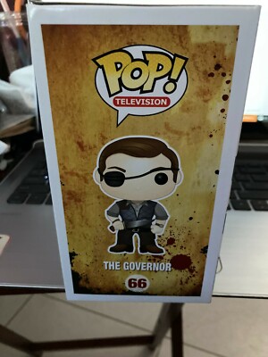 Funko POP! T.V. The Walking Dead The Governor 66 Rare & Vaulted w