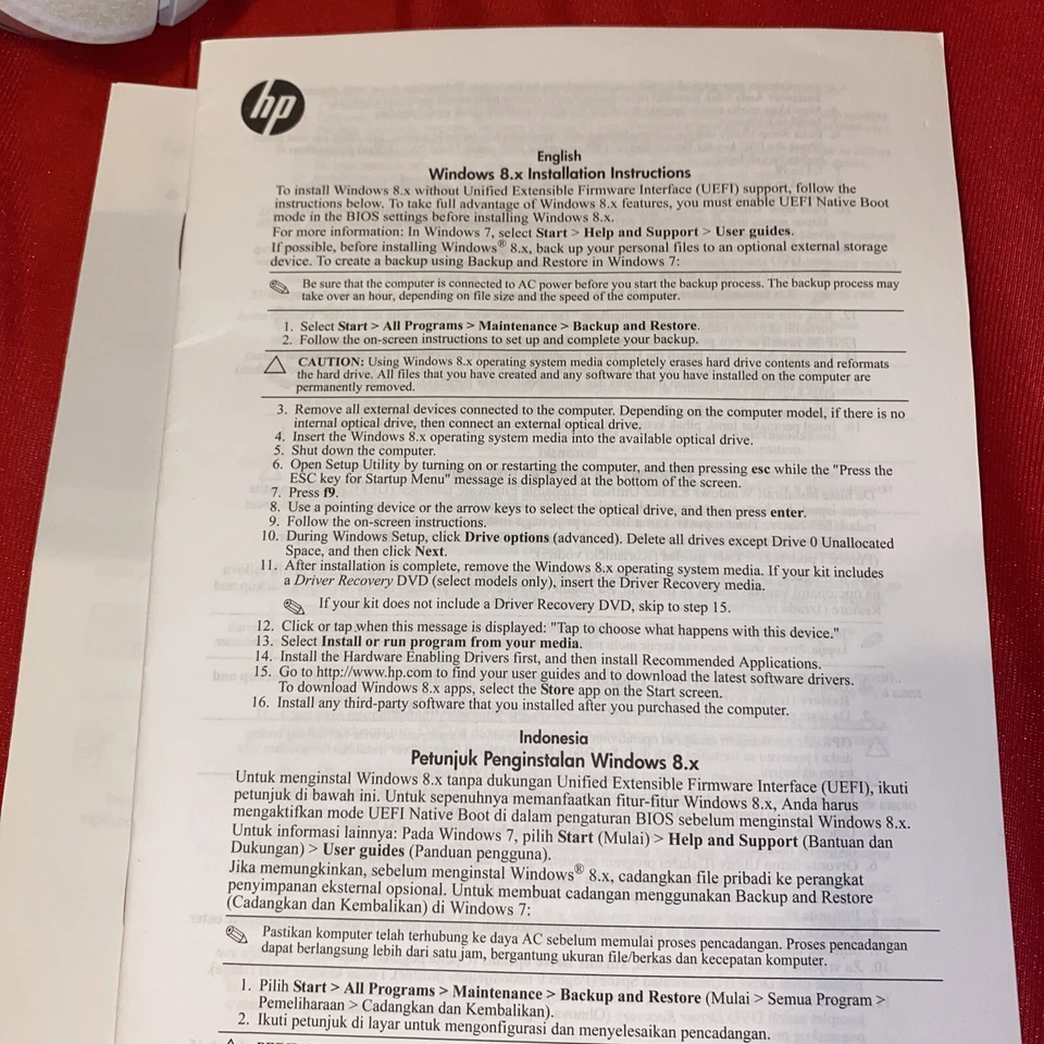 HP Operating System DVD Windows 8.1 Pro 748764-DN2 disc plus free upgrade - Image 4 of 4