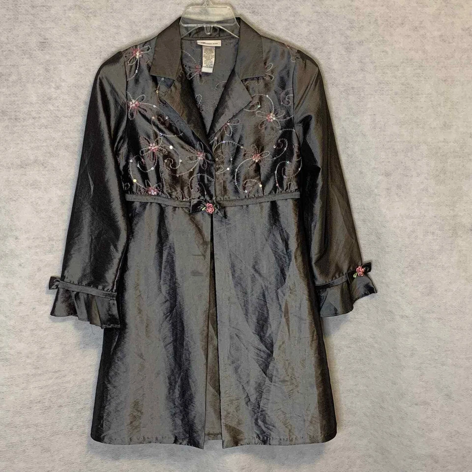 Bonnie Jean 2 Piece Holiday Party Dress/Jacket Set Big Girls Size 16 - Image 2 of 4