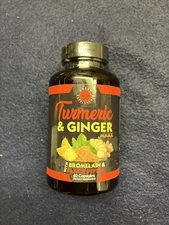 Angry Supplements Turmeric & Ginger Maxx 60 Caps. Joint Support 3/26