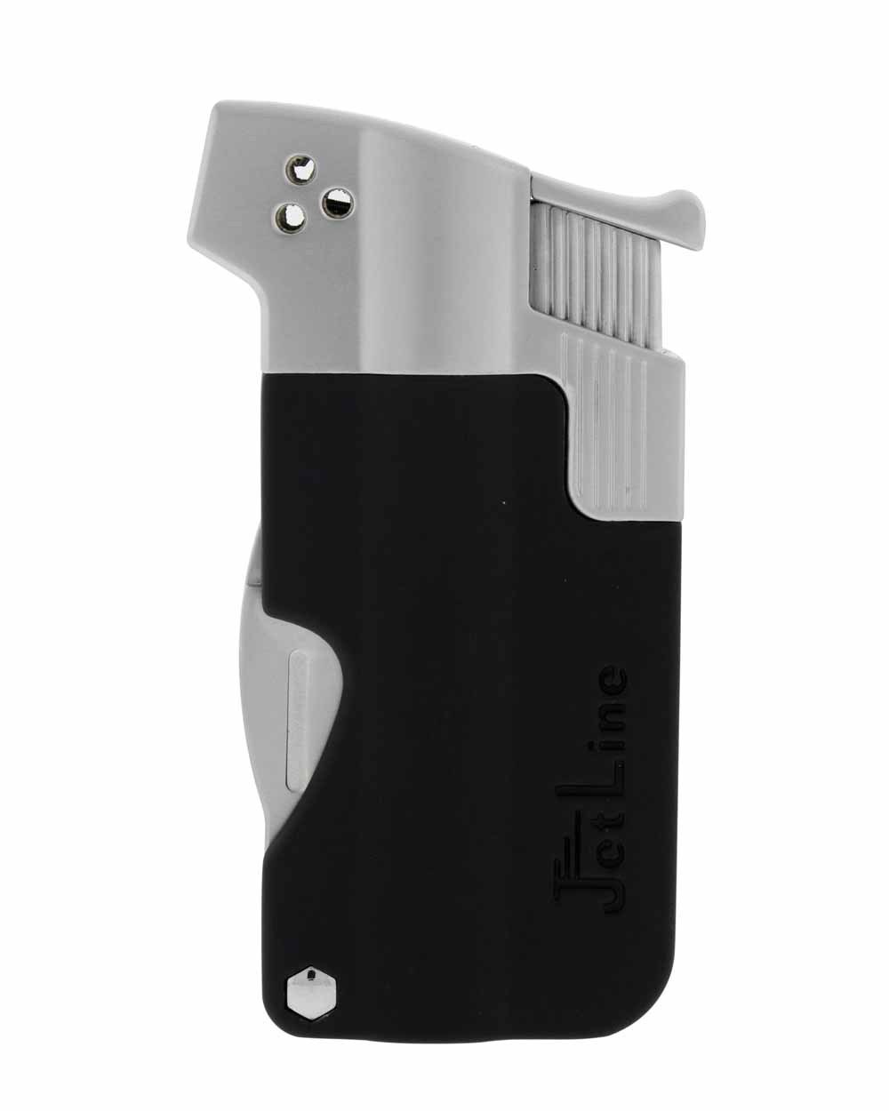 JetLine 47-209-B Golem Single Traditional Flame Pipe Lighter Warranty Black