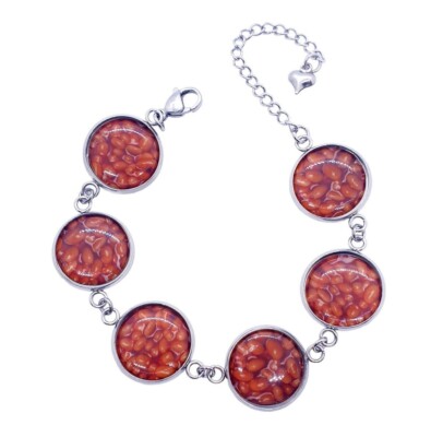 Unique BAKED BEANS BRACELET handmade GIFT BOXED fry up BREAKFAST dinner TASTY