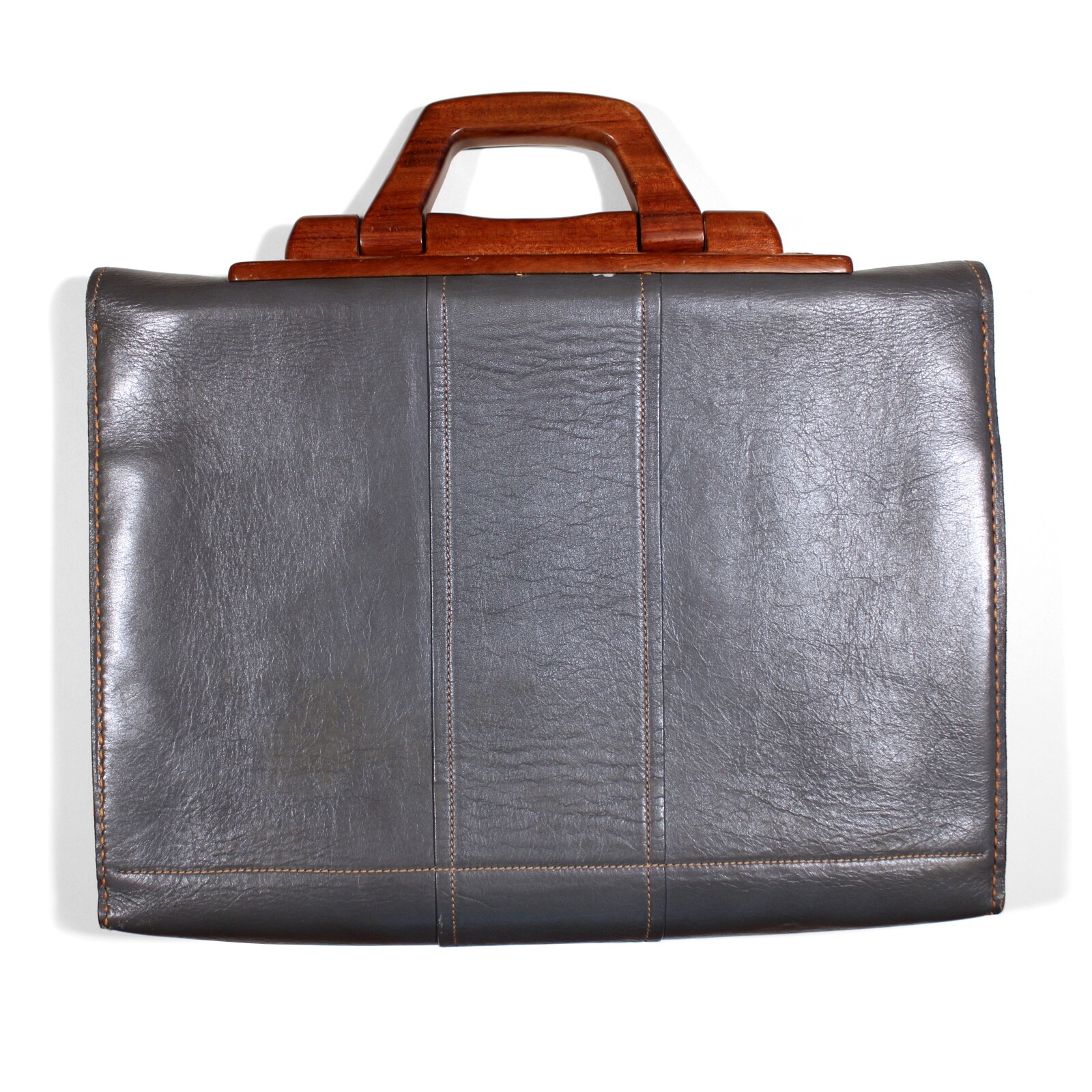 CUENDET STUDIO HANDCRAFTED LEATHER BRIEFCASE BAG … - image 2