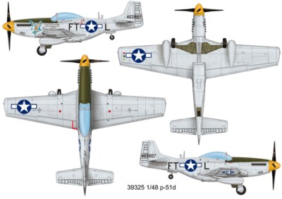 Easy Model 39325 P-51D in 1:48 Fertigmodell Neu + OVP