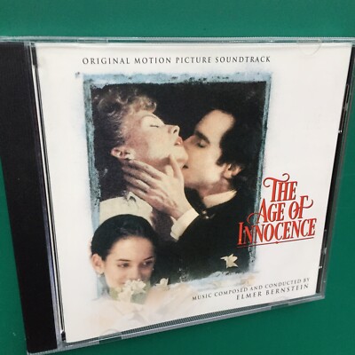 Elmer Bernstein AGE OF INNOCENCE Film Soundtrack OST CD Michelle Pfeiffer Ryder