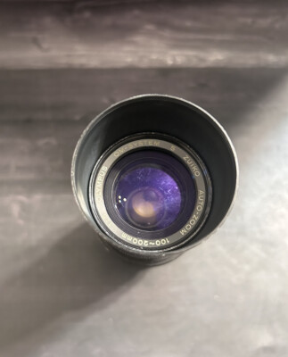 Olympus OM-System S Zuiko Zoom 100-200mm F5 lens. ( manual focus 