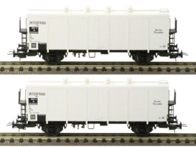 HO SMCF - Wagon à Essieux INTERFRIGO - Une échelle à recoller