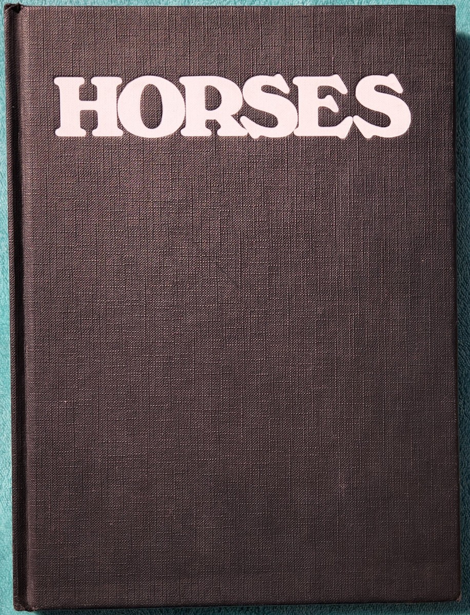 Horses By Jane Burton 1978 Hardcover 64 Pages - The Color Nature