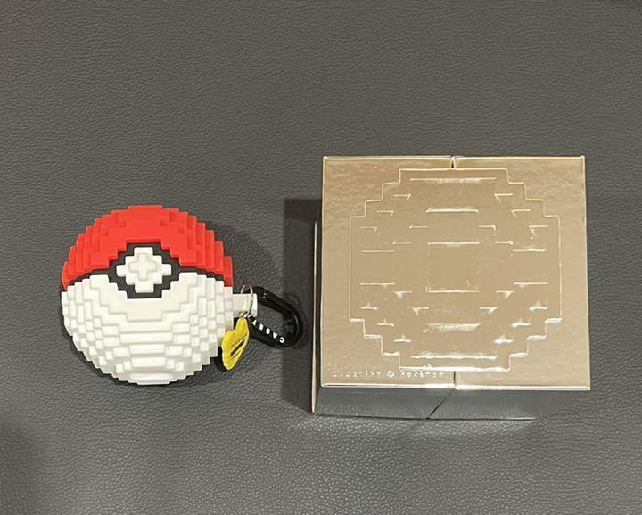 Pokémon x CASETiFY Pokeball AirPods Pro case with Pikachu charm pixel design Rare edition-image