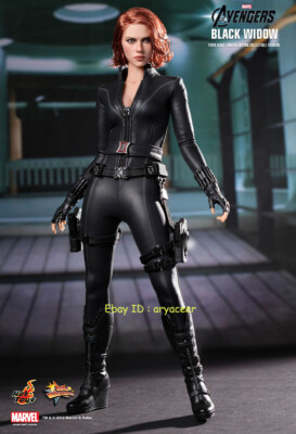MARVEL AVENGERS BLACK WIDOW フィギュア Hot Toys MMS178 The Avengers Black Widow 1/6 Action Figure In