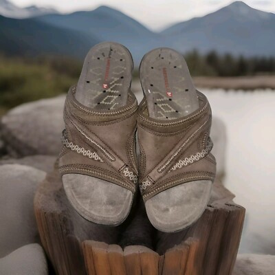 Merrell Dark Earth Terran Post II, Leather Material, Nylon Arch Shank, Sz 7, EUC